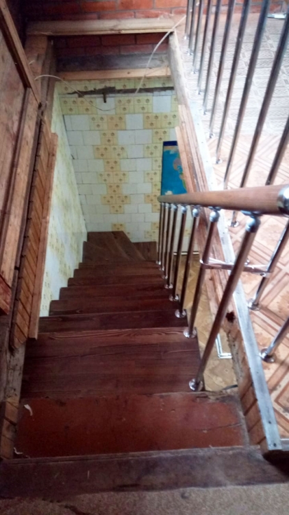 Модульная лестница для дома на второй этаж МЛ-23-3