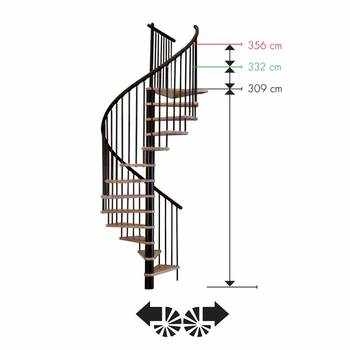 Винтовая лестница MINKA Spiral Decor 120-2